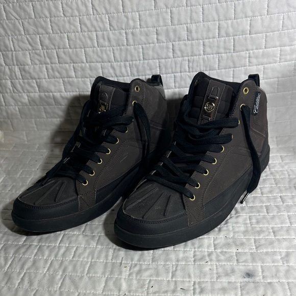 Cadillac Other - Cadillac men's high-top sneakers in a brown and black colorway